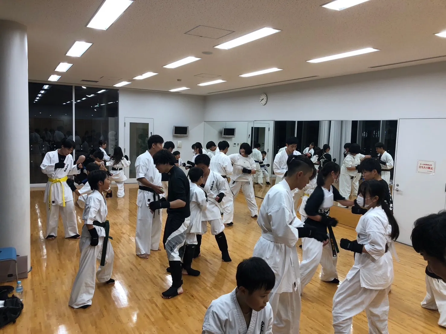 西大寺道場 練習